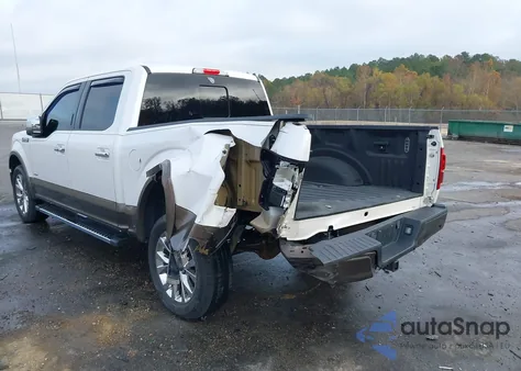 2015 Ford F-150 Lariat из США, поврежденный, VIN 1FTEW1CG6FKE13167